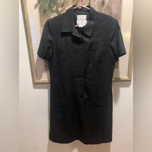 Rickie Freeman for Teri Jon short sleeve black dress 👗 size 12 💪💪💪💪